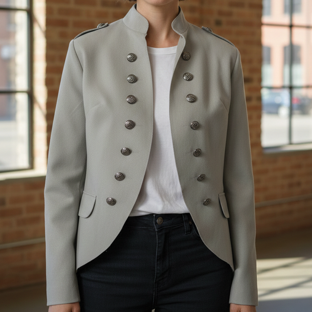 Tracy - Military Style Blazer