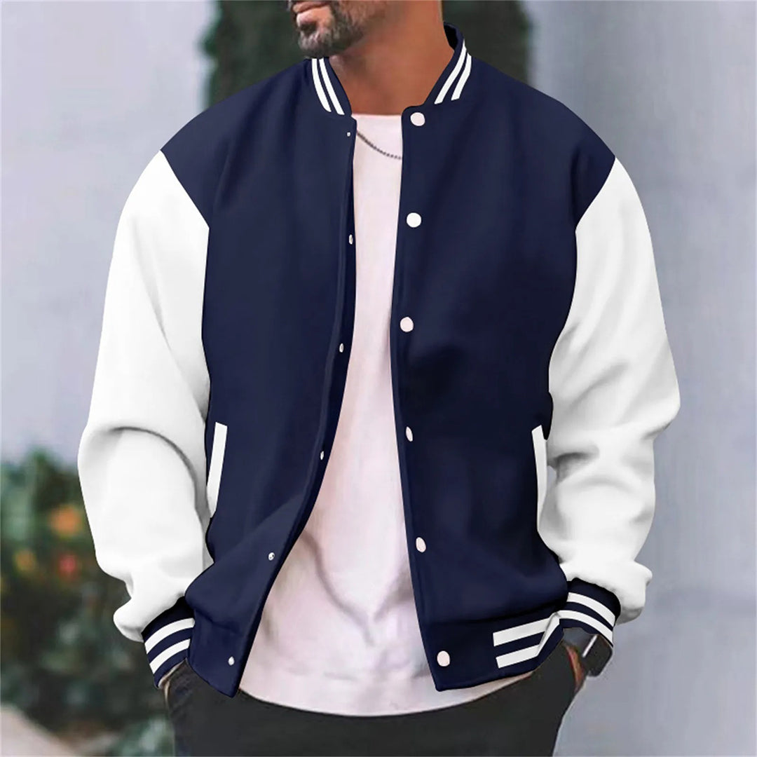 Paul | Men’s Retro Letterman Style Varsity Jacket