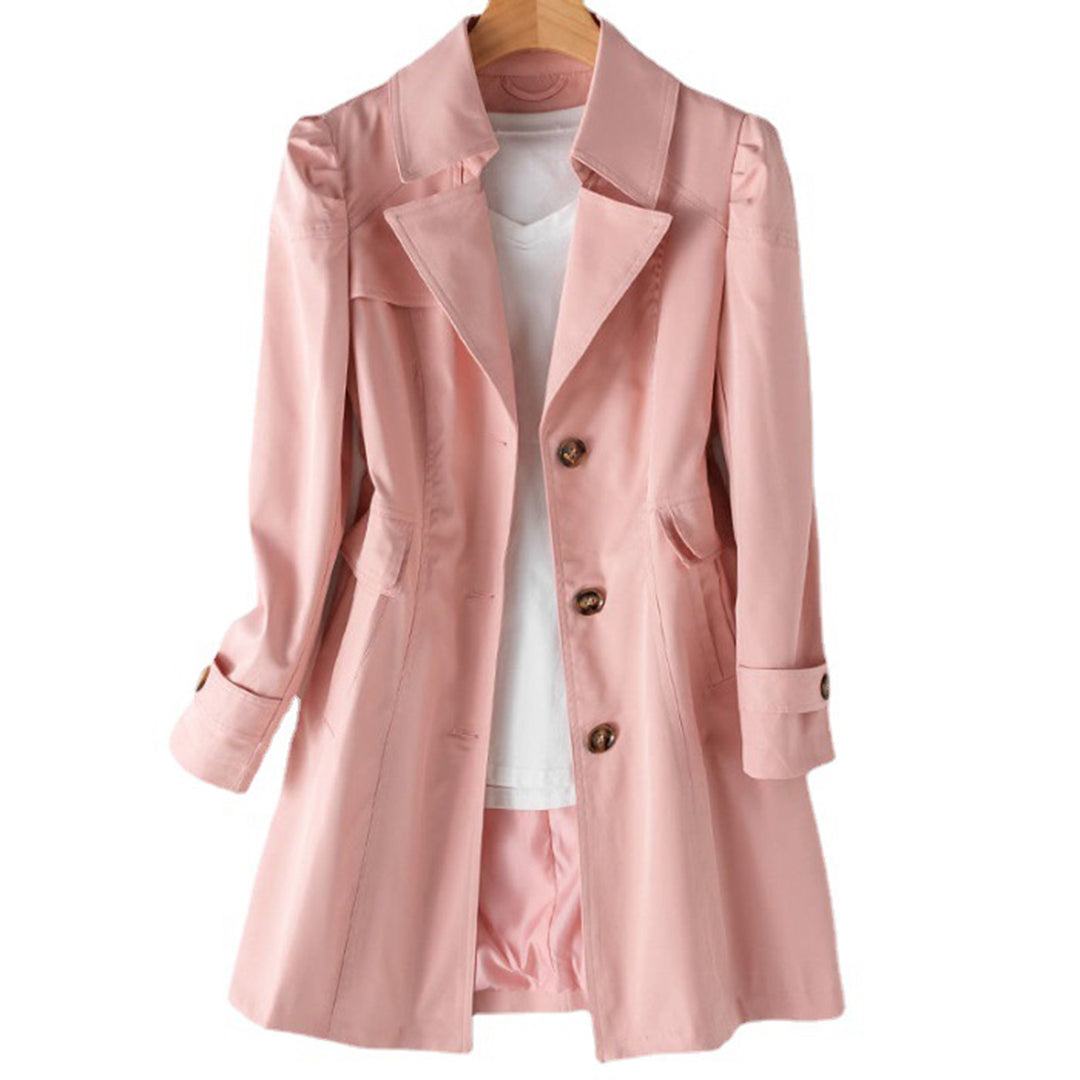 Clara | Women’s Classic Double-Breasted Trench Coat