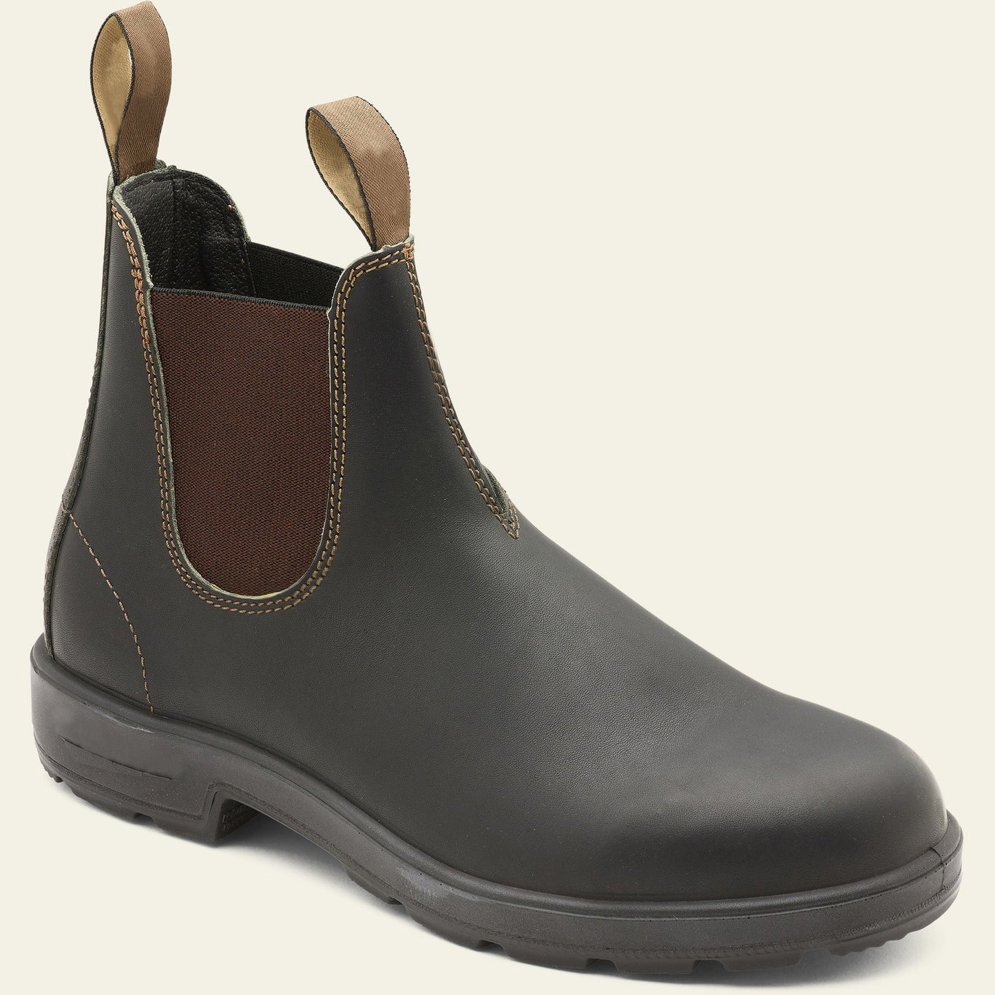 Wayne | Men’s Leather Chelsea Boots with Pull Tab