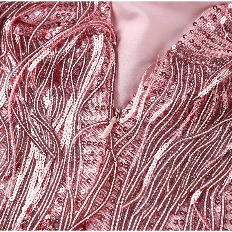 Abigail - Glamorous Sequin Cocktail Dress