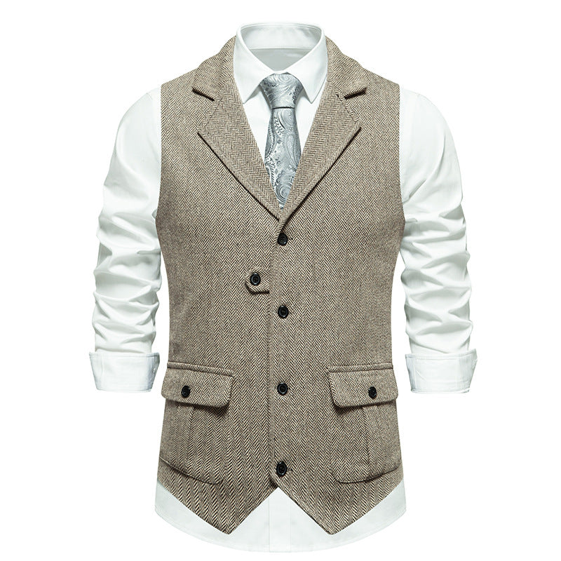 Henry | Men’s Smart Casual Office Outfit Vest