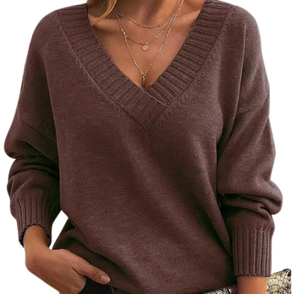 Cynthia - V-Neck Sweater
