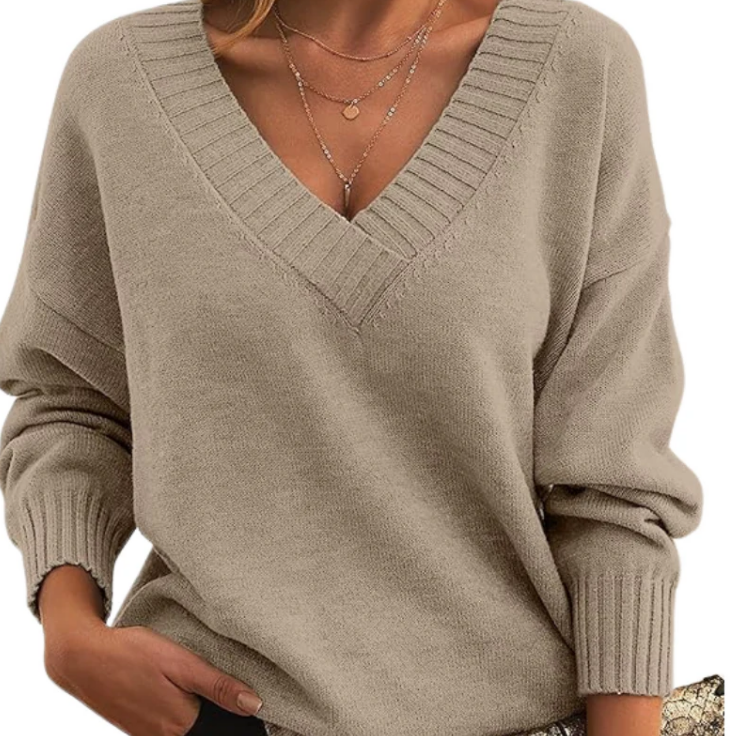Cynthia - V-Neck Sweater
