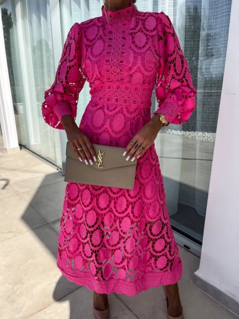 Rose | Women’s Summer Long Sleeve Evening Dress