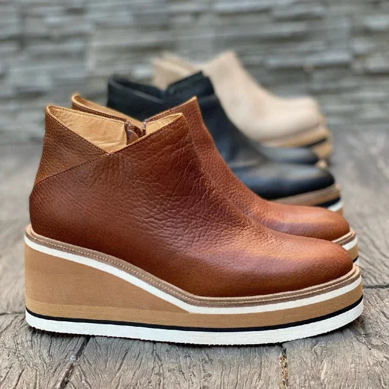 Amy | Women’s Winter Platform Chelsea Boots