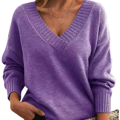 Cynthia - V-Neck Sweater