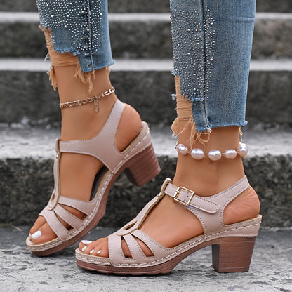 Colleen™ Vintage Block Sandals