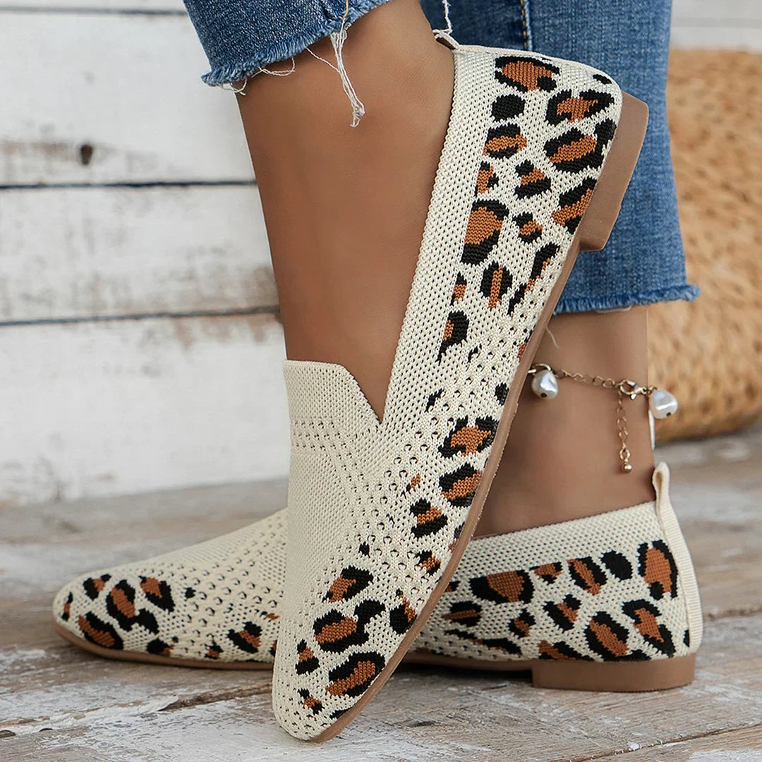 Clara - Knit Slip-On Flats