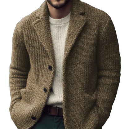 Leo | Men’s Winter Knit Regular Fit Cardigan
