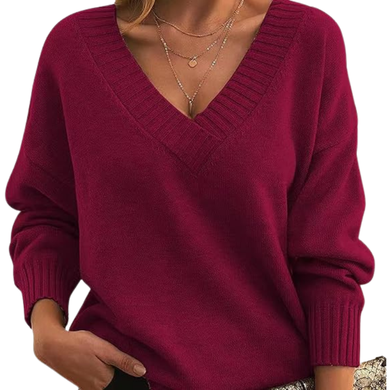 Cynthia - V-Neck Sweater
