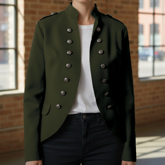 Tracy - Military Style Blazer