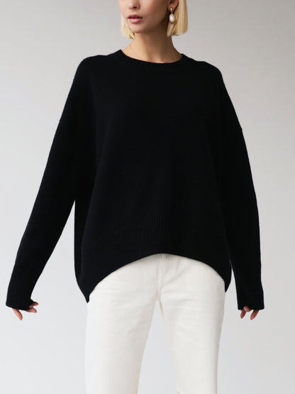 Allison | Women’s Winter Oversized Knit Pullover Sweater