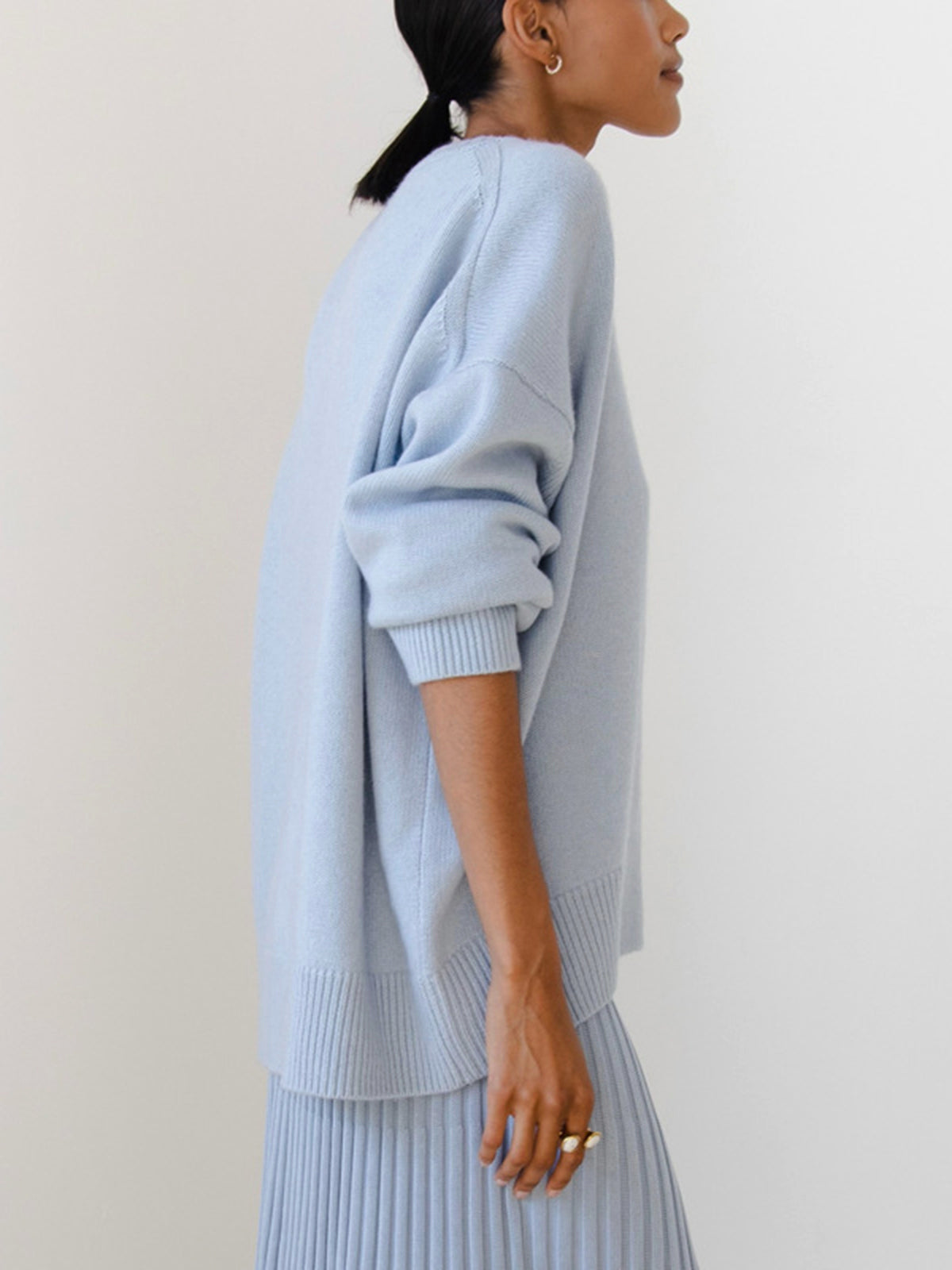 Allison | Women’s Winter Oversized Knit Pullover Sweater