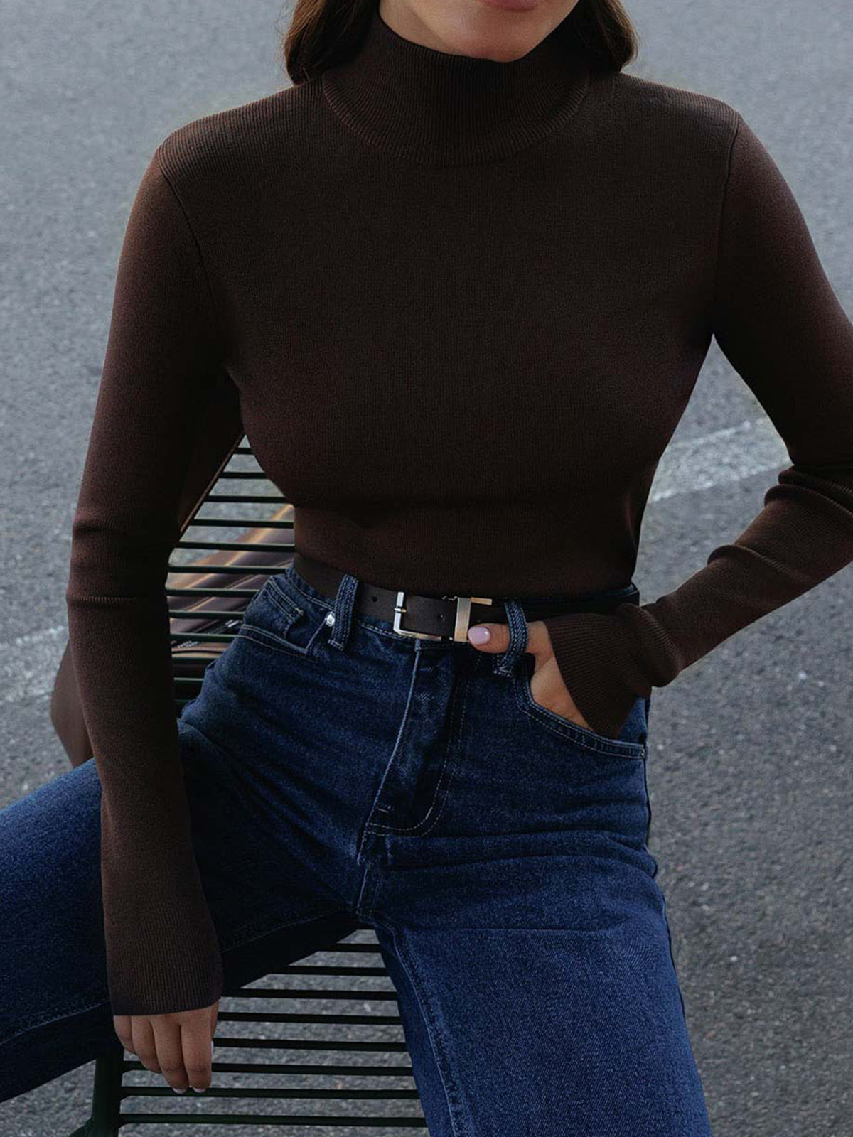 Aria | Women’s Winter Slim Fit Pullover Sweater