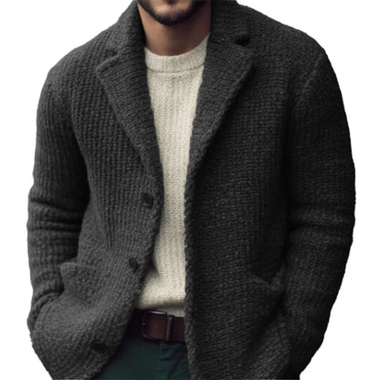 Leo | Men’s Winter Knit Regular Fit Cardigan