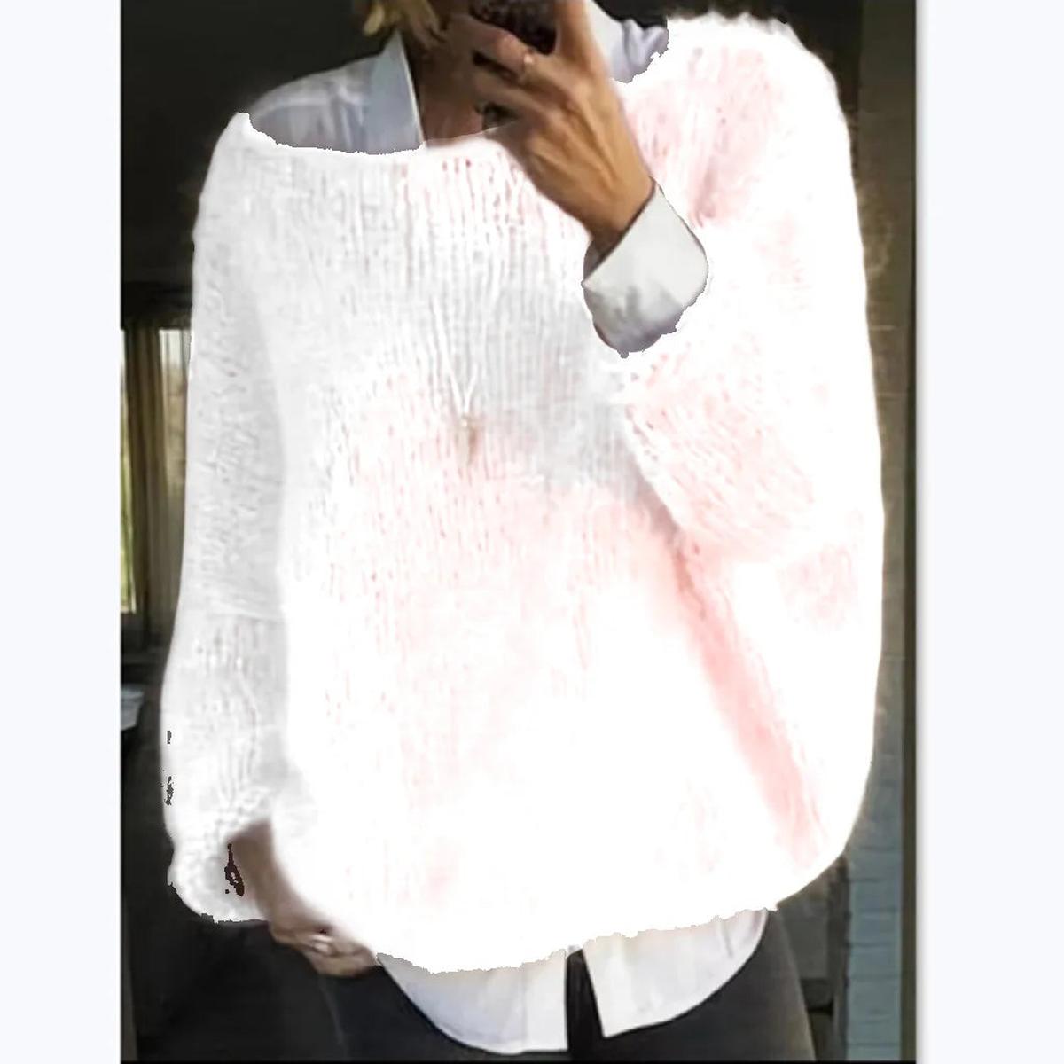 Martha | Women’s Cozy Long Sleeve Knit Sweater