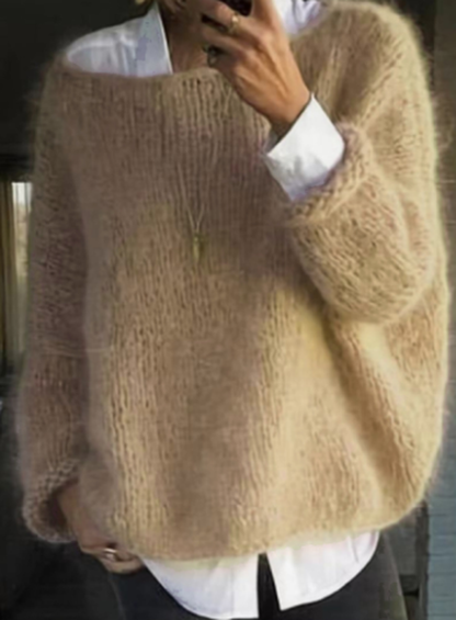 Martha | Women’s Cozy Long Sleeve Knit Sweater