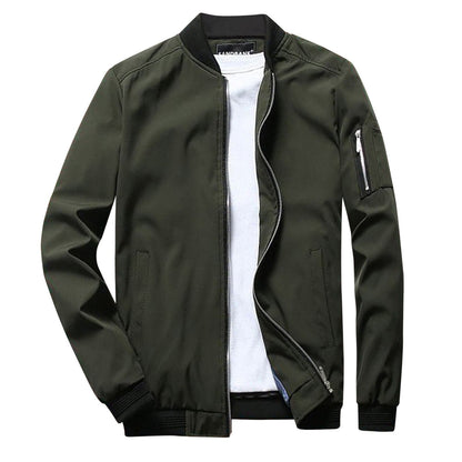 Carl | Modern Zipper Front Jacket For Men