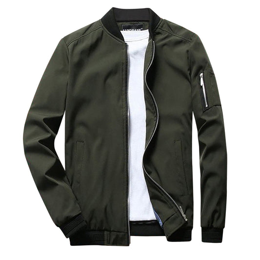 Carl | Modern Zipper Front Jacket For Men
