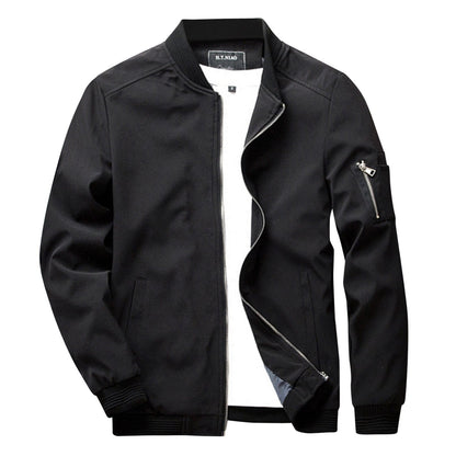 Carl | Modern Zipper Front Jacket For Men