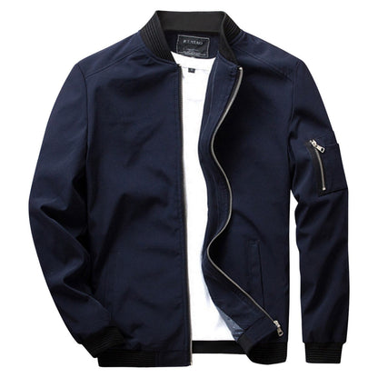 Carl | Modern Zipper Front Jacket For Men