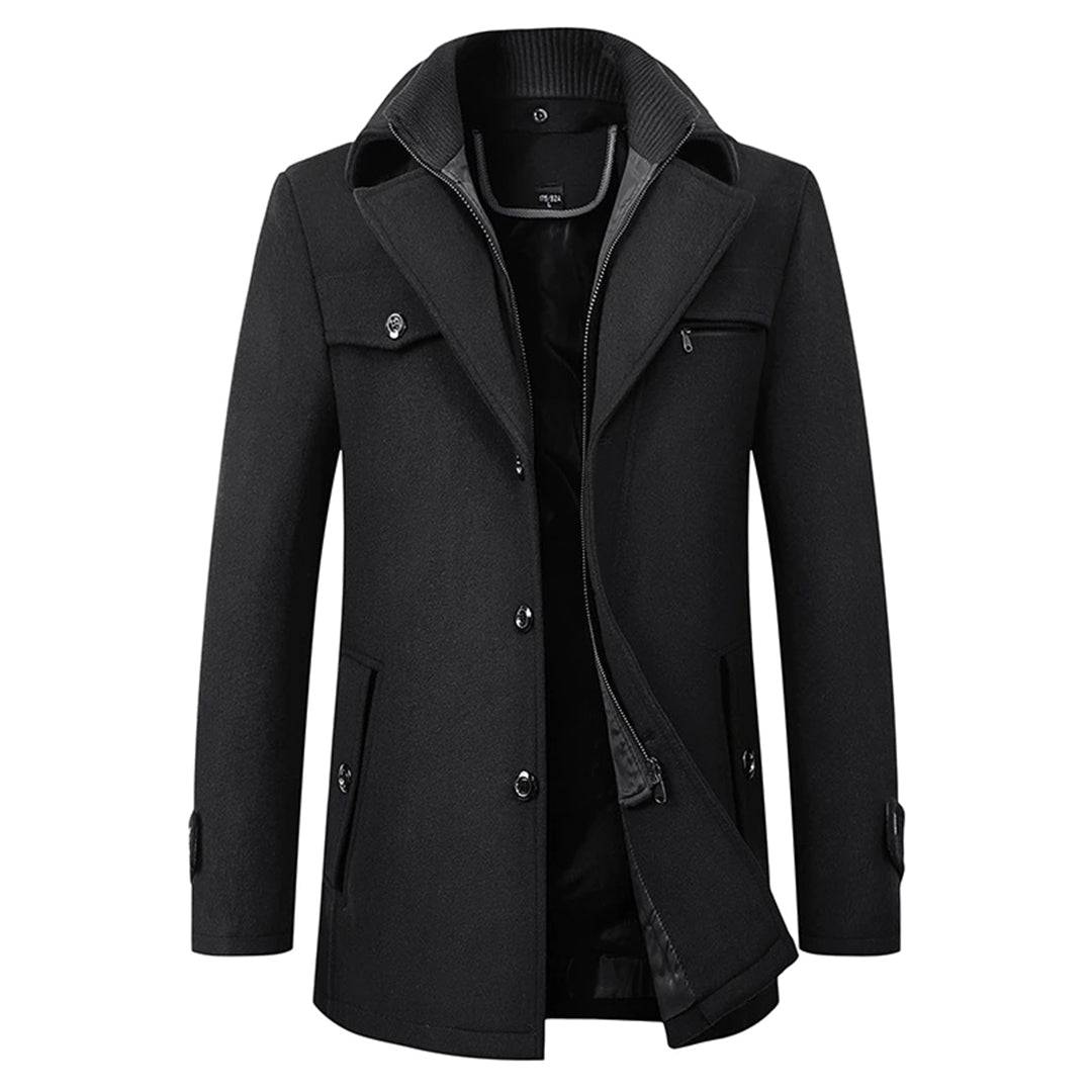 Mark - Wool Blend Overcoat