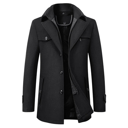 Mark - Wool Blend Overcoat