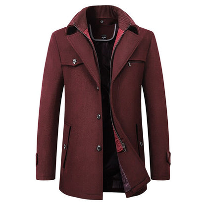 Mark - Wool Blend Overcoat