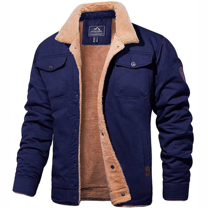 Jason | Men’s Casual Winter Sherpa Lined Jacket
