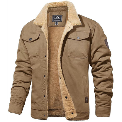Jason | Men’s Casual Winter Sherpa Lined Jacket