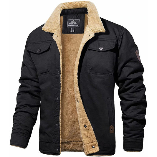 Jason | Men’s Casual Winter Sherpa Lined Jacket