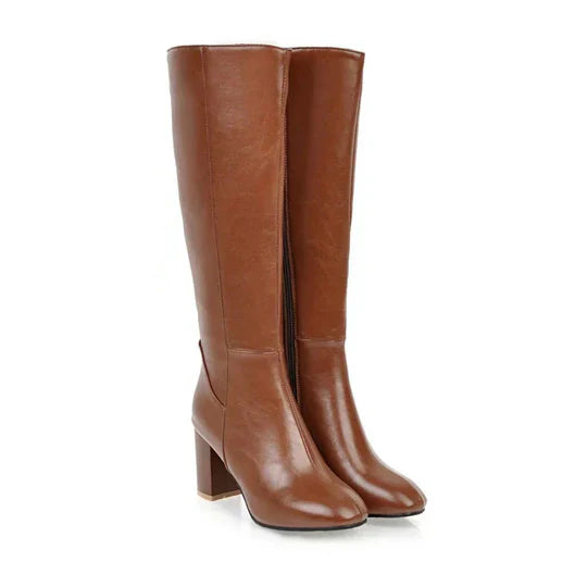 Isabella | Women’s Knee-High Heeled Boots