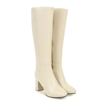 Isabella | Women’s Knee-High Heeled Boots