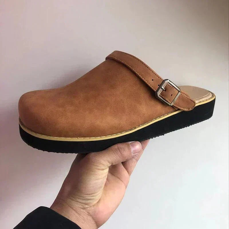 Michael | Orthopaedic Leather Slip on