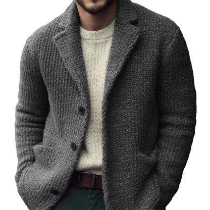 Leo | Men’s Winter Knit Regular Fit Cardigan
