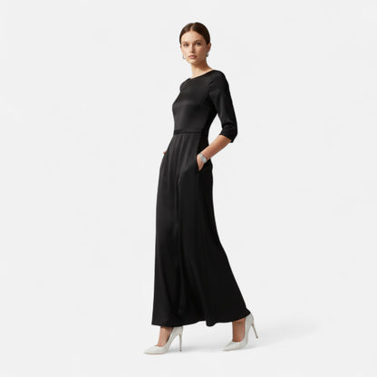 Women’s Faux Leather Pointed-Toe Stiletto Heels with Slip-On Design