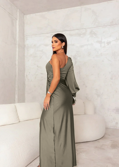 Teresa - One-Shoulder Maxi Dress