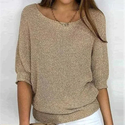 Judy - Loose Knit Pullover