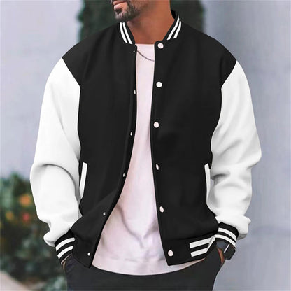 Paul | Men’s Retro Letterman Style Varsity Jacket