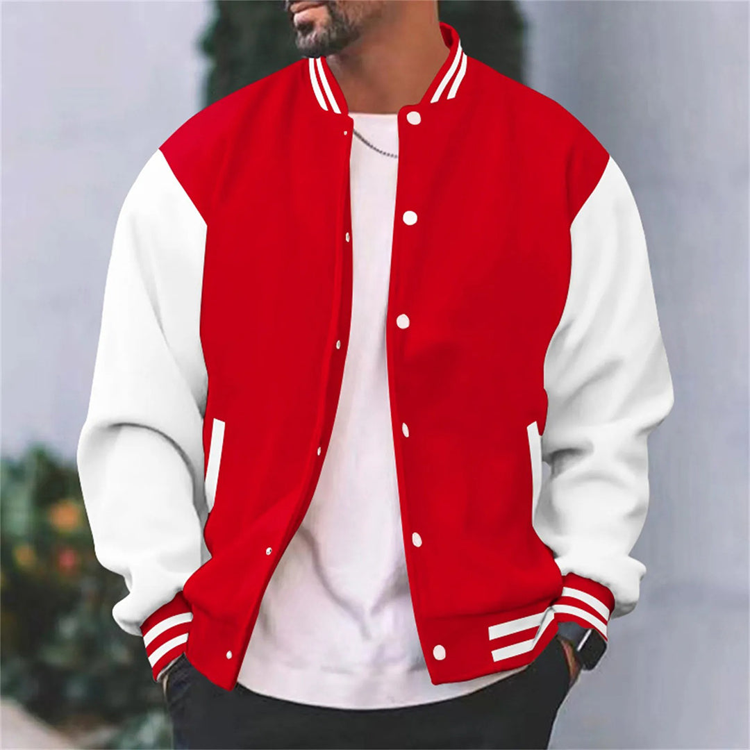 Paul | Men’s Retro Letterman Style Varsity Jacket