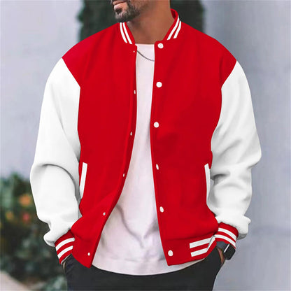 Paul | Men’s Retro Letterman Style Varsity Jacket