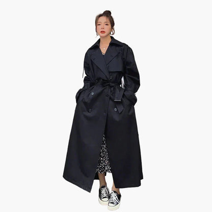 Isabella | Women’s Chic Long Loose-Fit Trench Coat