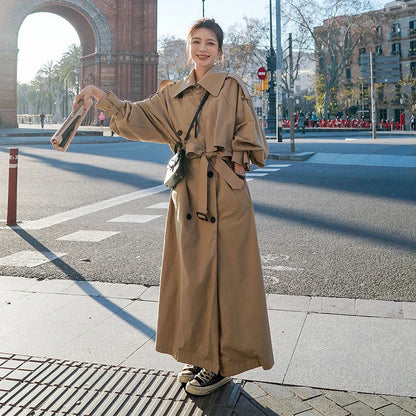Isabella | Women’s Chic Long Loose-Fit Trench Coat