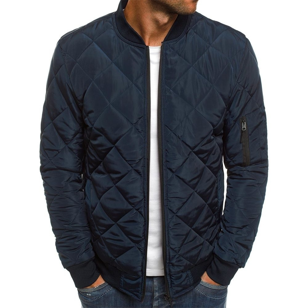 Gary | Streetwear Inspired Quilted Jacket For Men