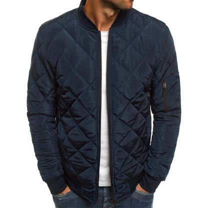 Gary | Streetwear Inspired Quilted Jacket For Men