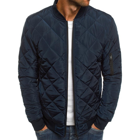 Gary | Streetwear Inspired Quilted Jacket For Men