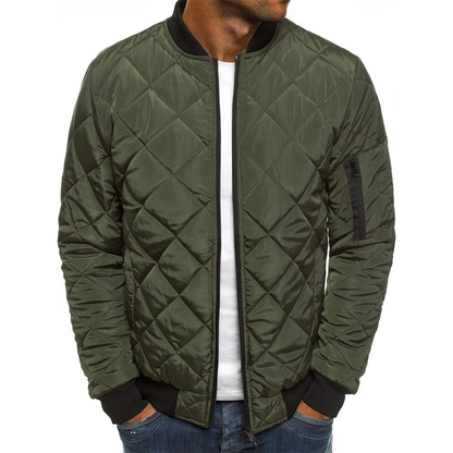 Gary | Streetwear Inspired Quilted Jacket For Men