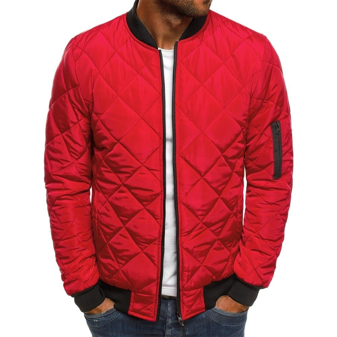 Gary | Streetwear Inspired Quilted Jacket For Men