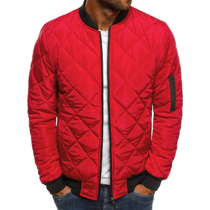 Gary | Streetwear Inspired Quilted Jacket For Men